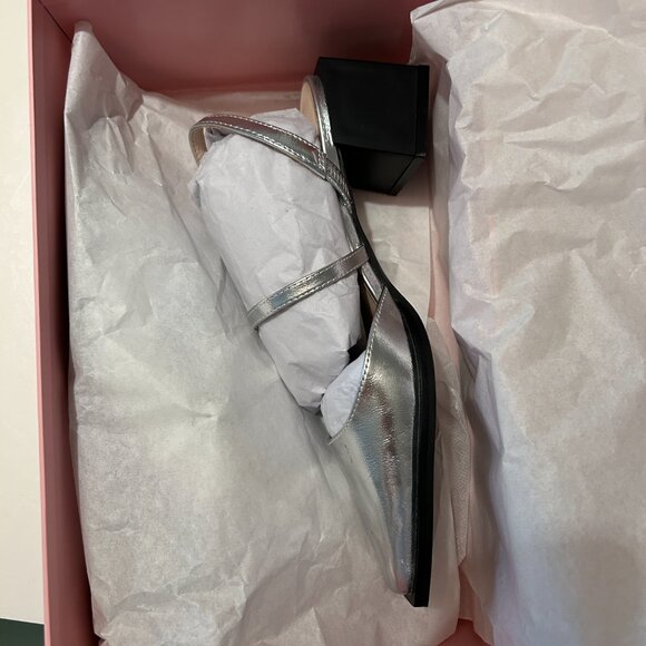 MARCHE METALLIC SLINGBACK MARY JANE - Picture 7 of 8